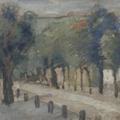 Giorgio Morandi, Paesaggio, 1910